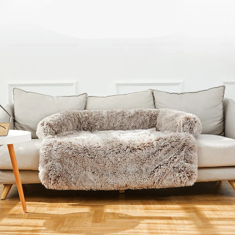 Flauschi Hundebett für Sofa S-XL