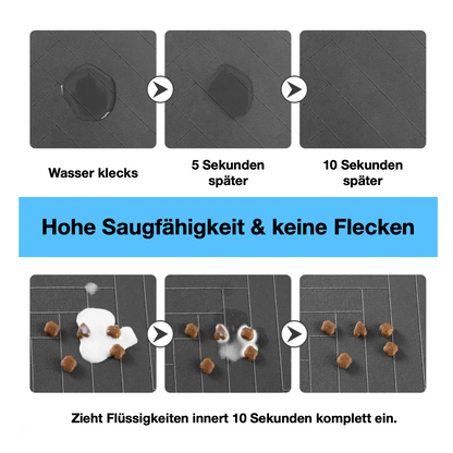 Futtermatte mit Pfote