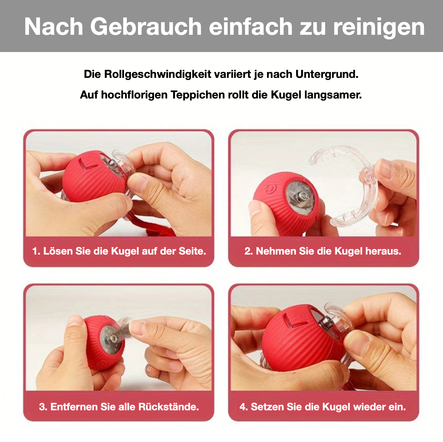 Interaktiver Ball mit Seil