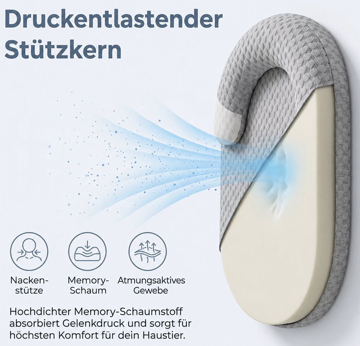 Kühlendes Sommerbett M-XXL