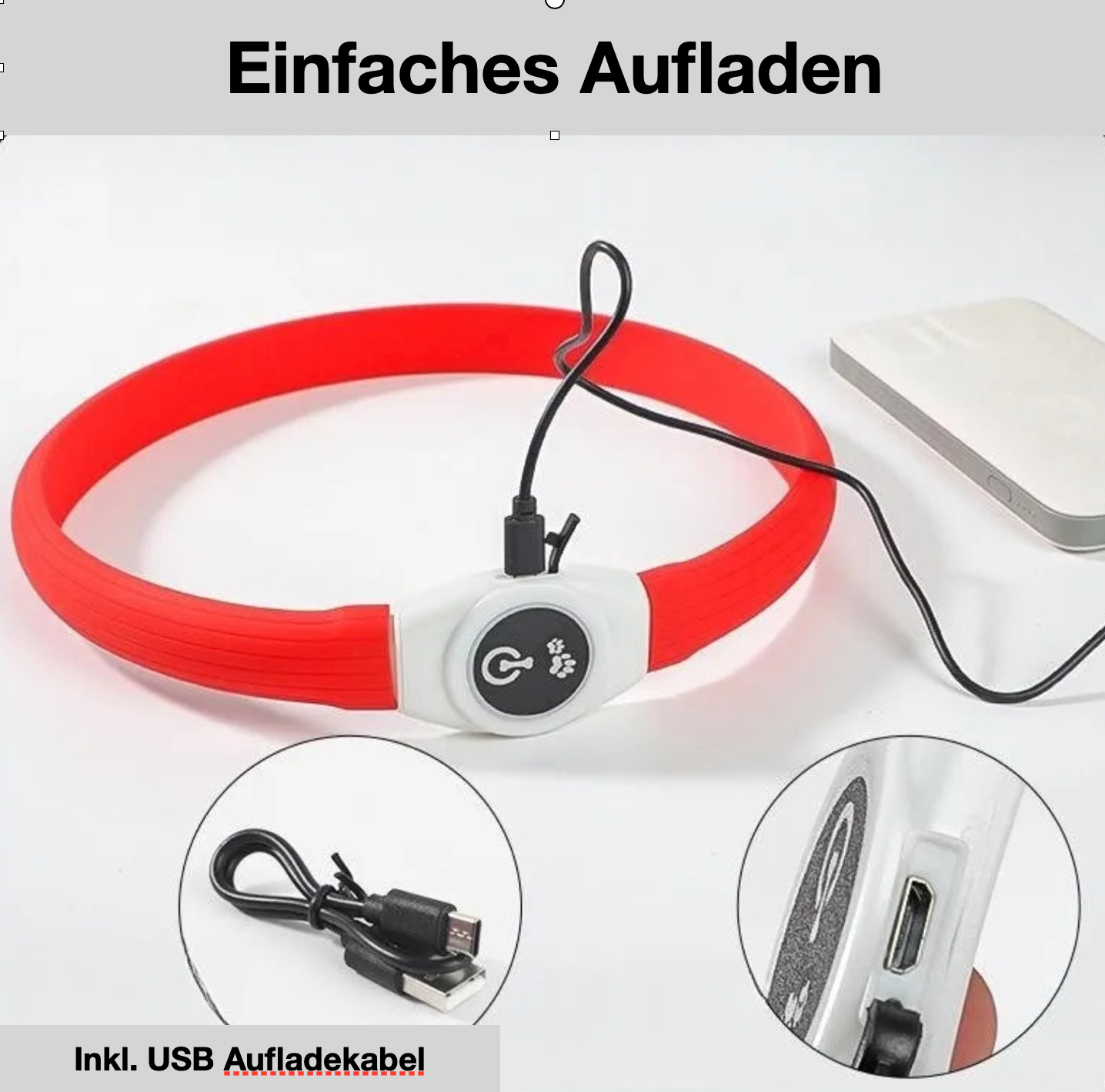 LED-Blink/Leuchthalsband