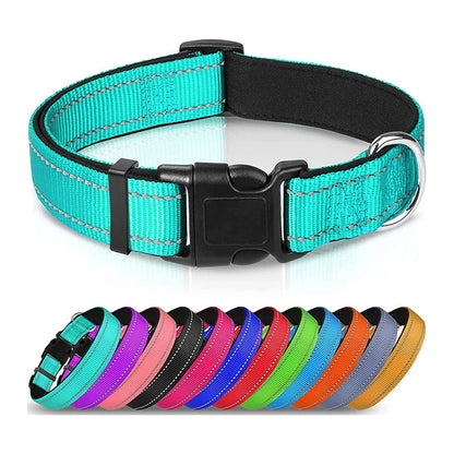 Reflektierendes Halsband mit Neopren