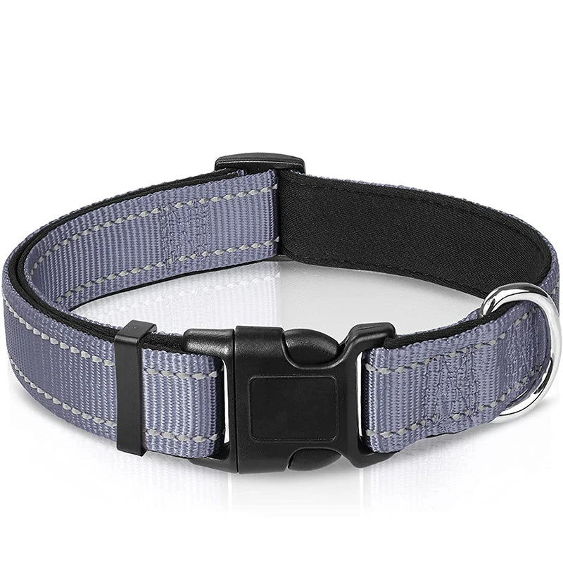 Reflektierendes Halsband mit Neopren
