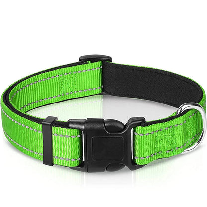 Reflektierendes Halsband mit Neopren