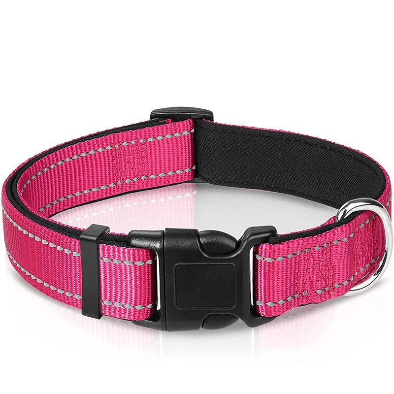 Reflektierendes Halsband mit Neopren