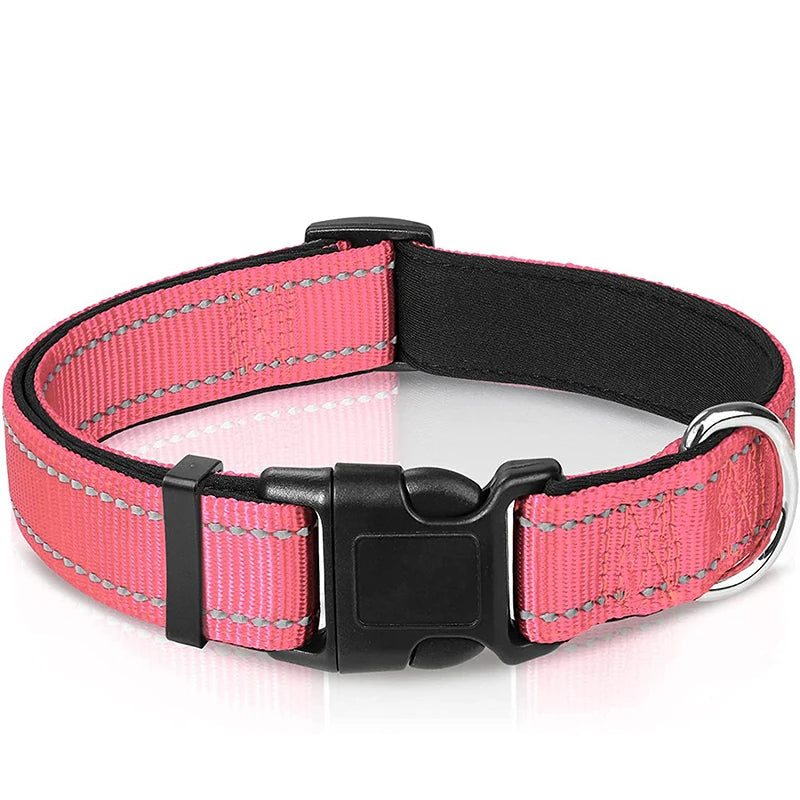 Reflektierendes Halsband mit Neopren
