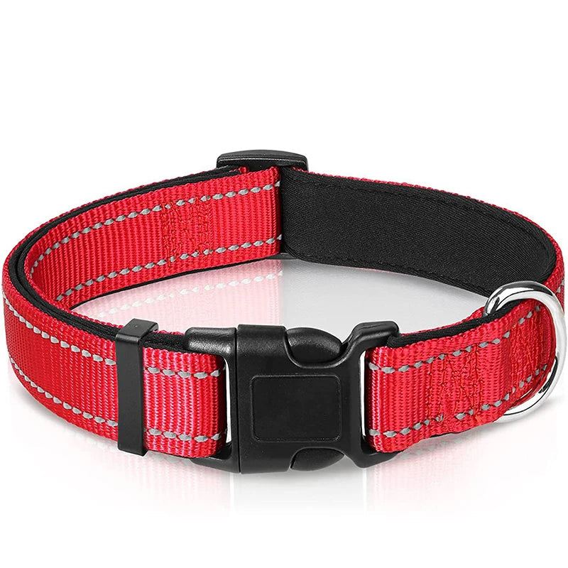 Reflektierendes Halsband mit Neopren