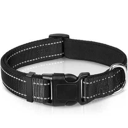 Reflektierendes Halsband mit Neopren