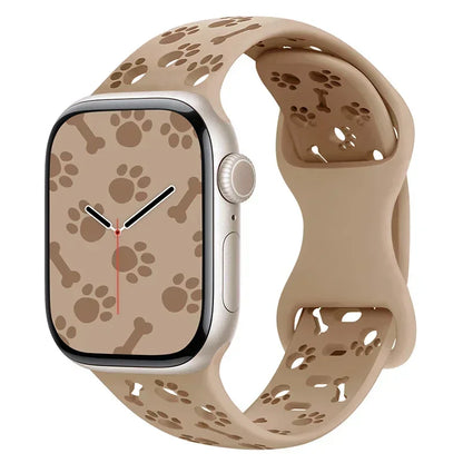 Silikon Pfote & Knoche für Apple Watch