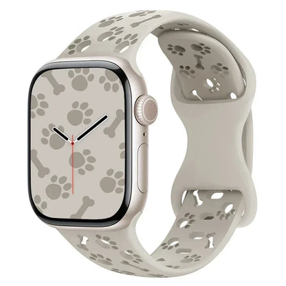 Silikon Pfote & Knoche für Apple Watch