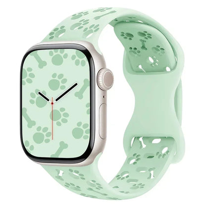Silikon Pfote & Knoche für Apple Watch