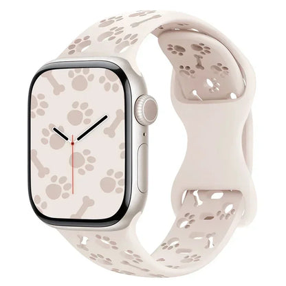 Silikon Pfote & Knoche für Apple Watch