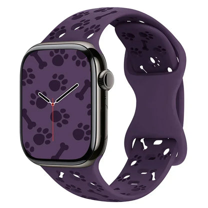 Silikon Pfote & Knoche für Apple Watch