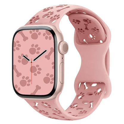 Silikon Pfote & Knoche für Apple Watch