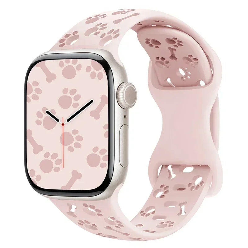 Silikon Pfote & Knoche für Apple Watch