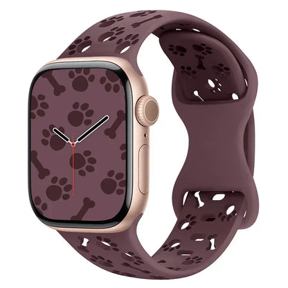 Silikon Pfote & Knoche für Apple Watch