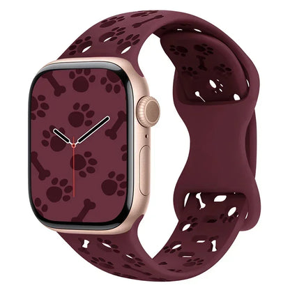 Silikon Pfote & Knoche für Apple Watch