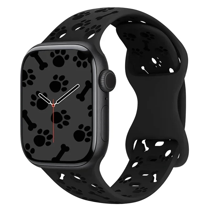 Silikon Pfote & Knoche für Apple Watch