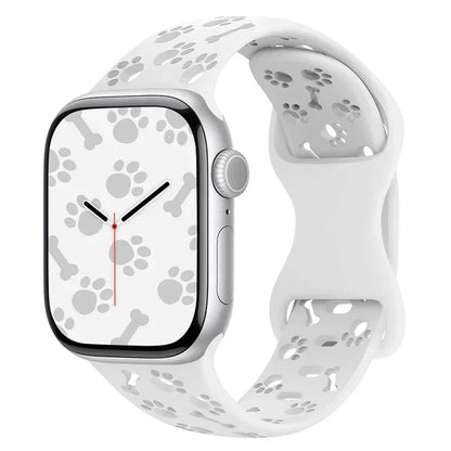 Silikon Pfote & Knoche für Apple Watch