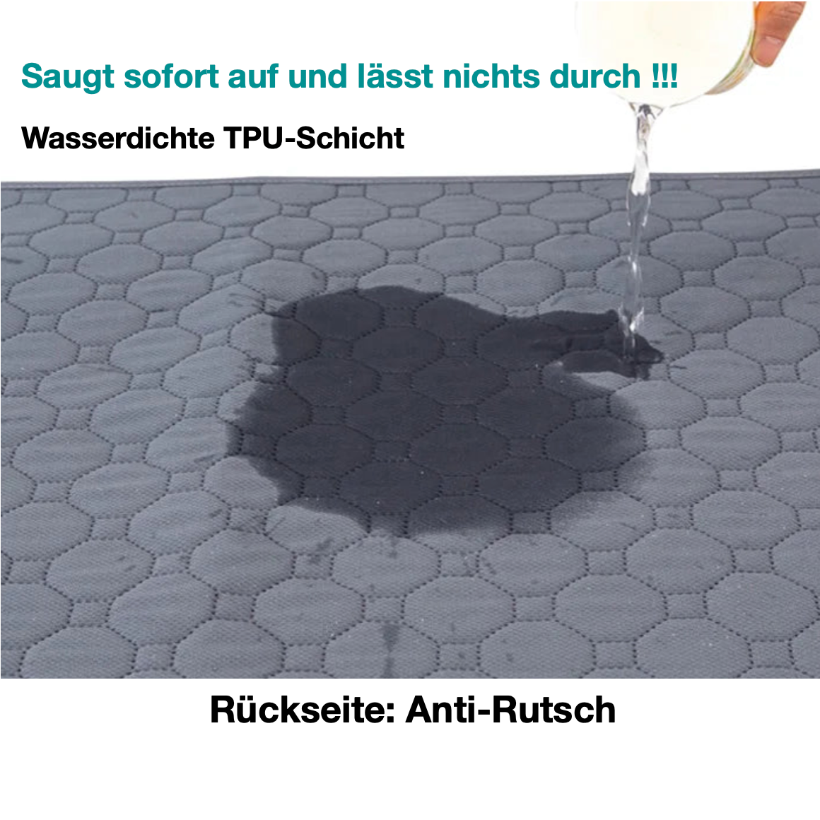 Waschbare Hygienematte S-XXL